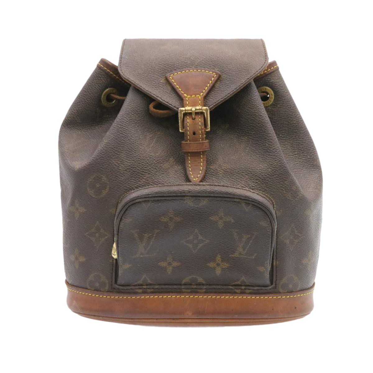 LOUIS VUITTON Monogram Montsouris PM Backpack M51137 LV Auth ki1157