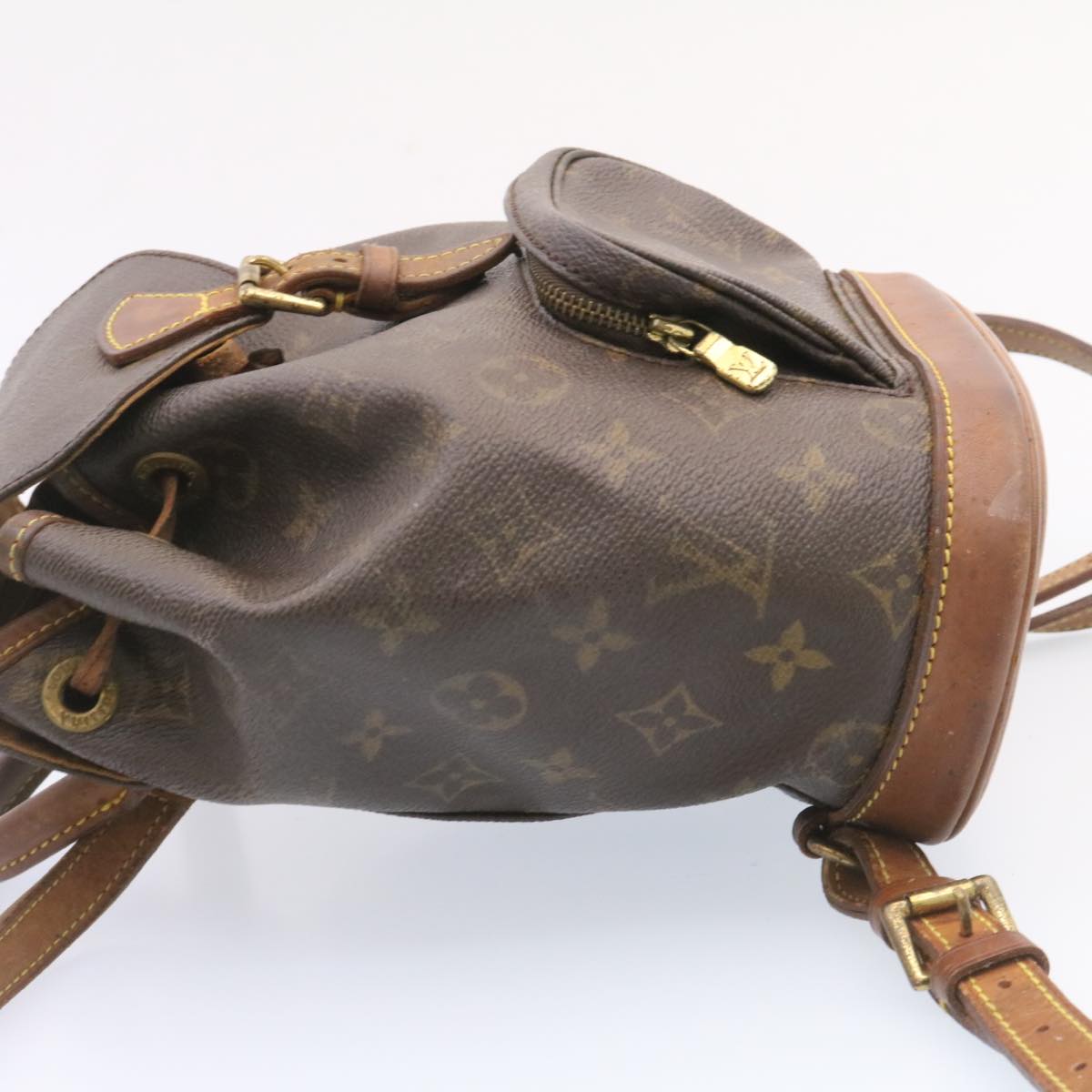 LOUIS VUITTON Monogram Montsouris PM Backpack M51137 LV Auth ki1157