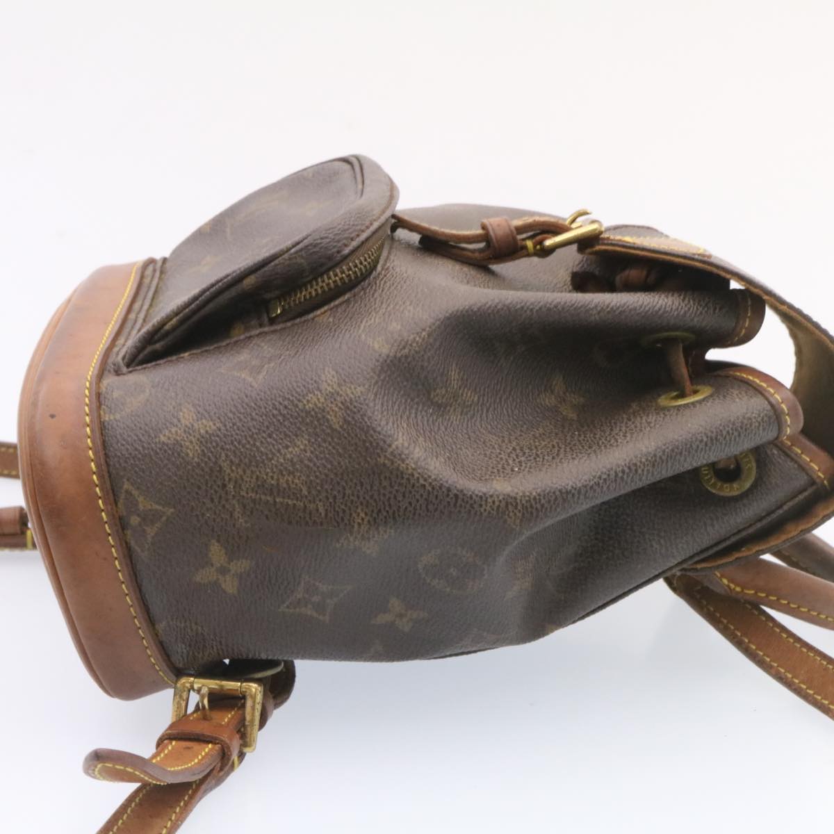 LOUIS VUITTON Monogram Montsouris PM Backpack M51137 LV Auth ki1157