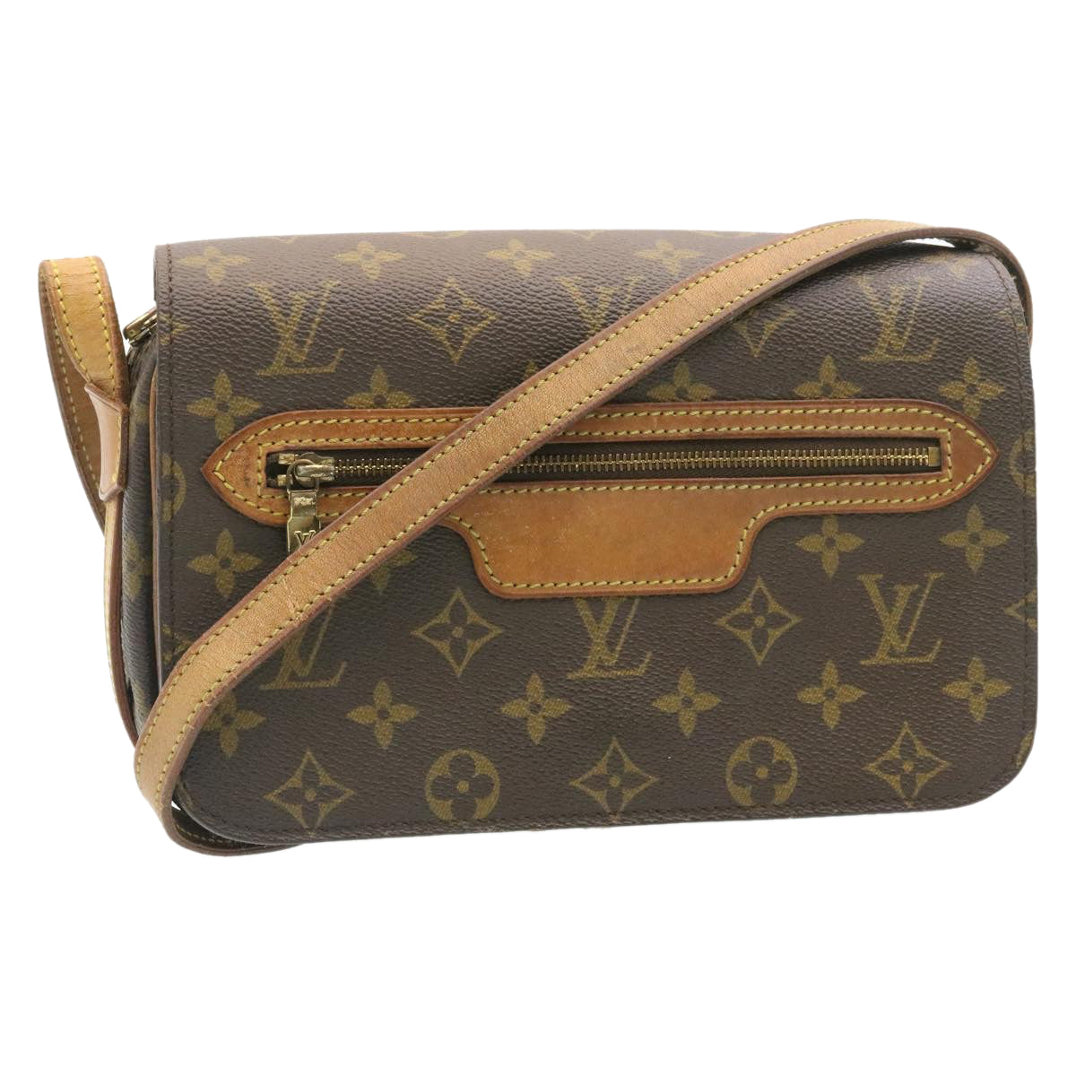 LOUIS VUITTON Monogram Saint Germain 24 Shoulder Bag M51210 LV Auth ki1398