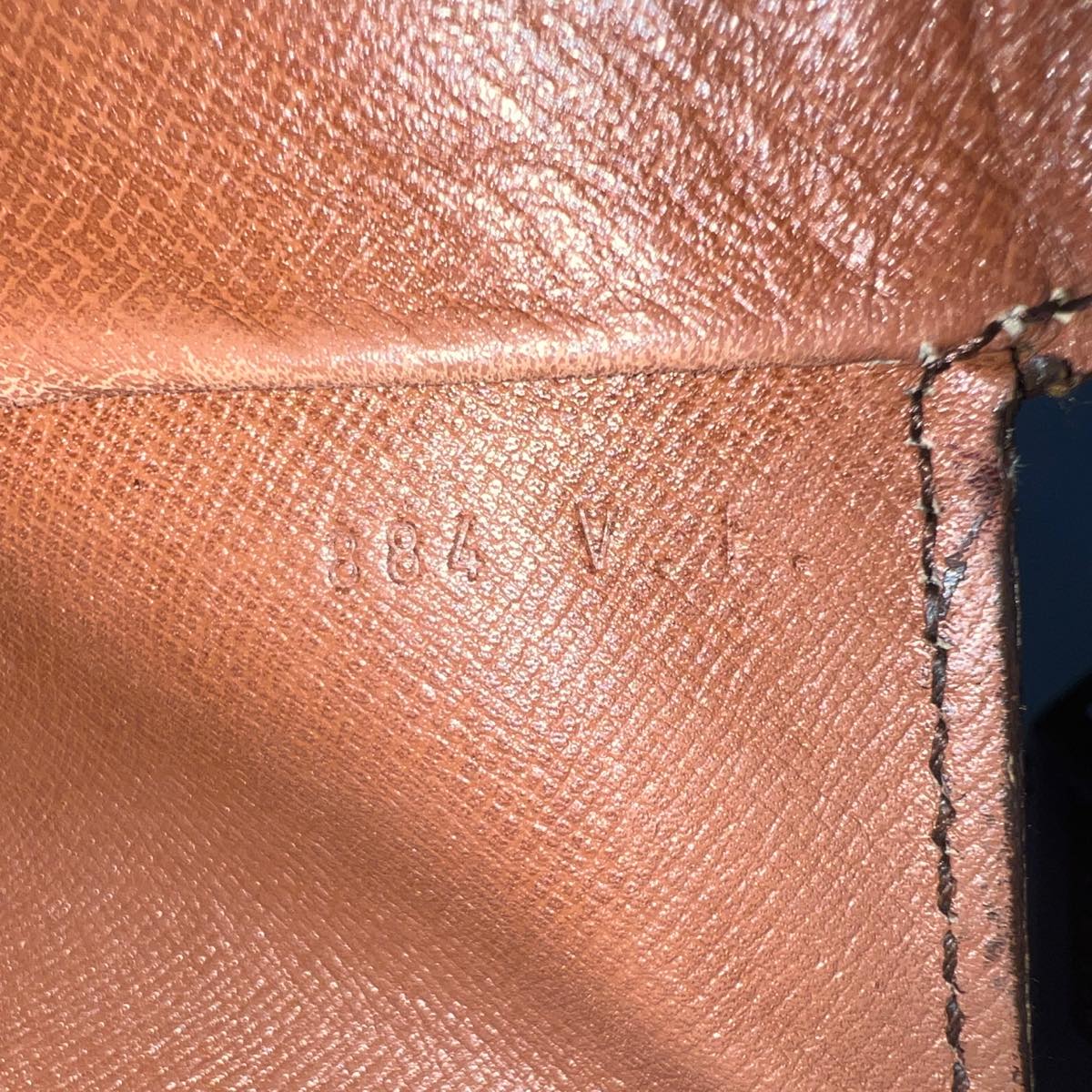LOUIS VUITTON Monogram Saint Cloud GM Shoulder Bag M51242 LV Auth ki2327