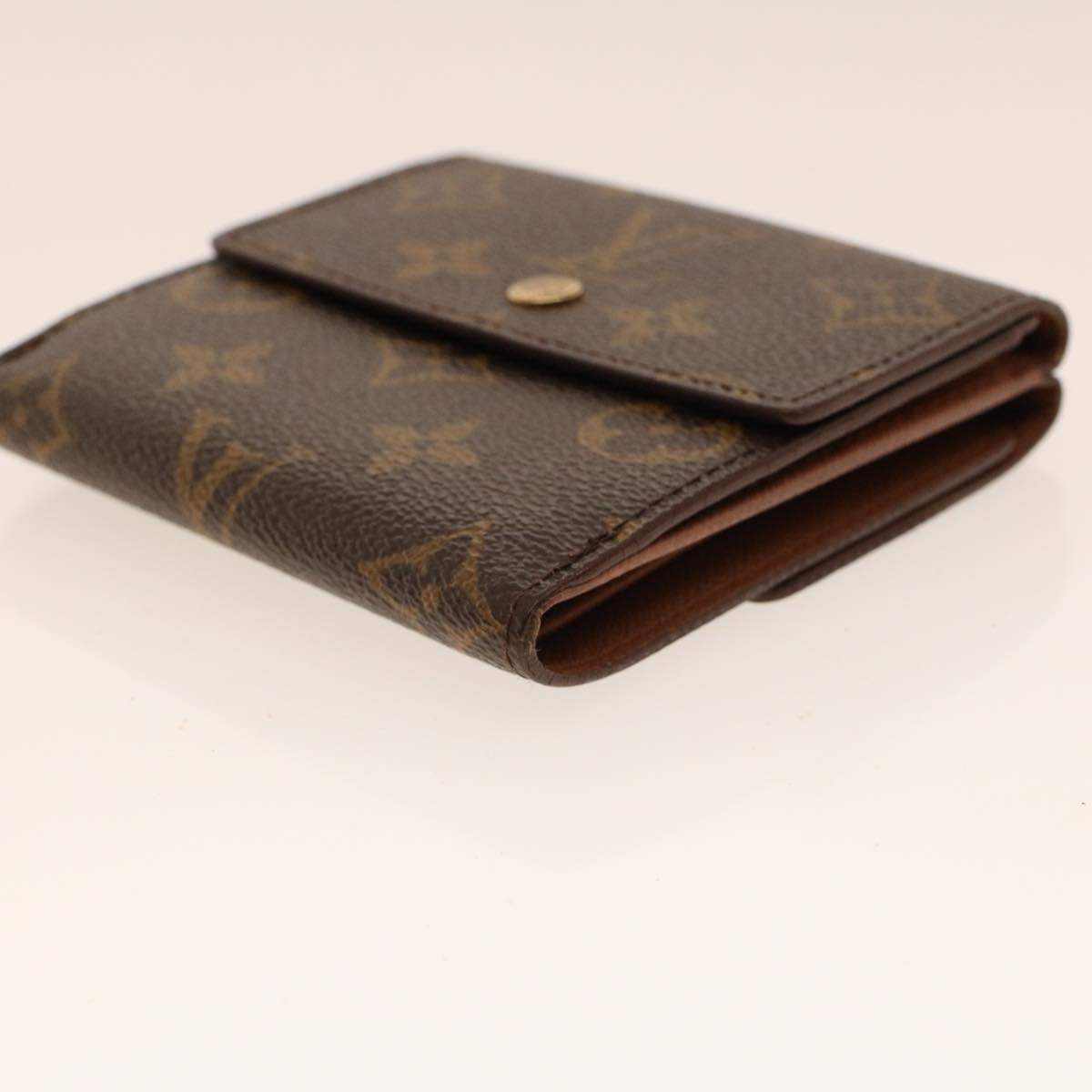 LOUIS VUITTON Porte Monnaie Billets Cartes Crdit Wallet M61652 LV Auth ki2929