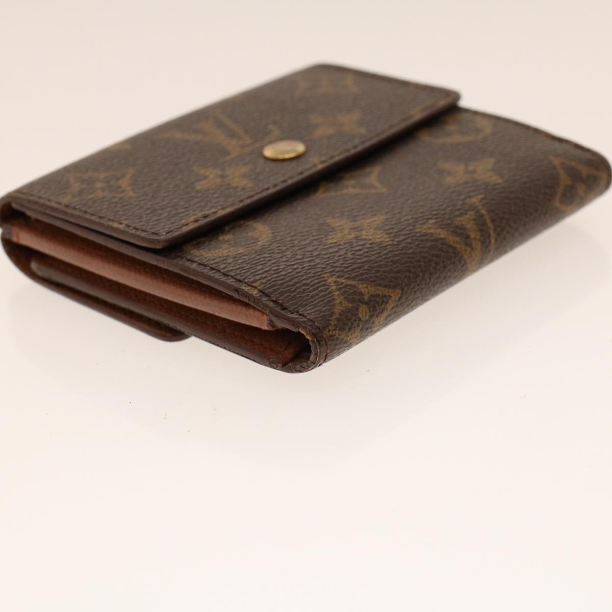 LOUIS VUITTON Porte Monnaie Billets Cartes Crdit Wallet M61652 LV Auth ki2929