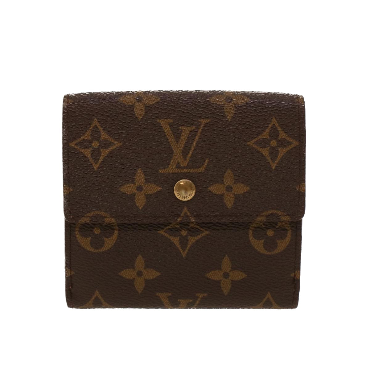 LOUIS VUITTON Porte Monnaie Billets Cartes Crdit Wallet M61652 LV Auth ki2929