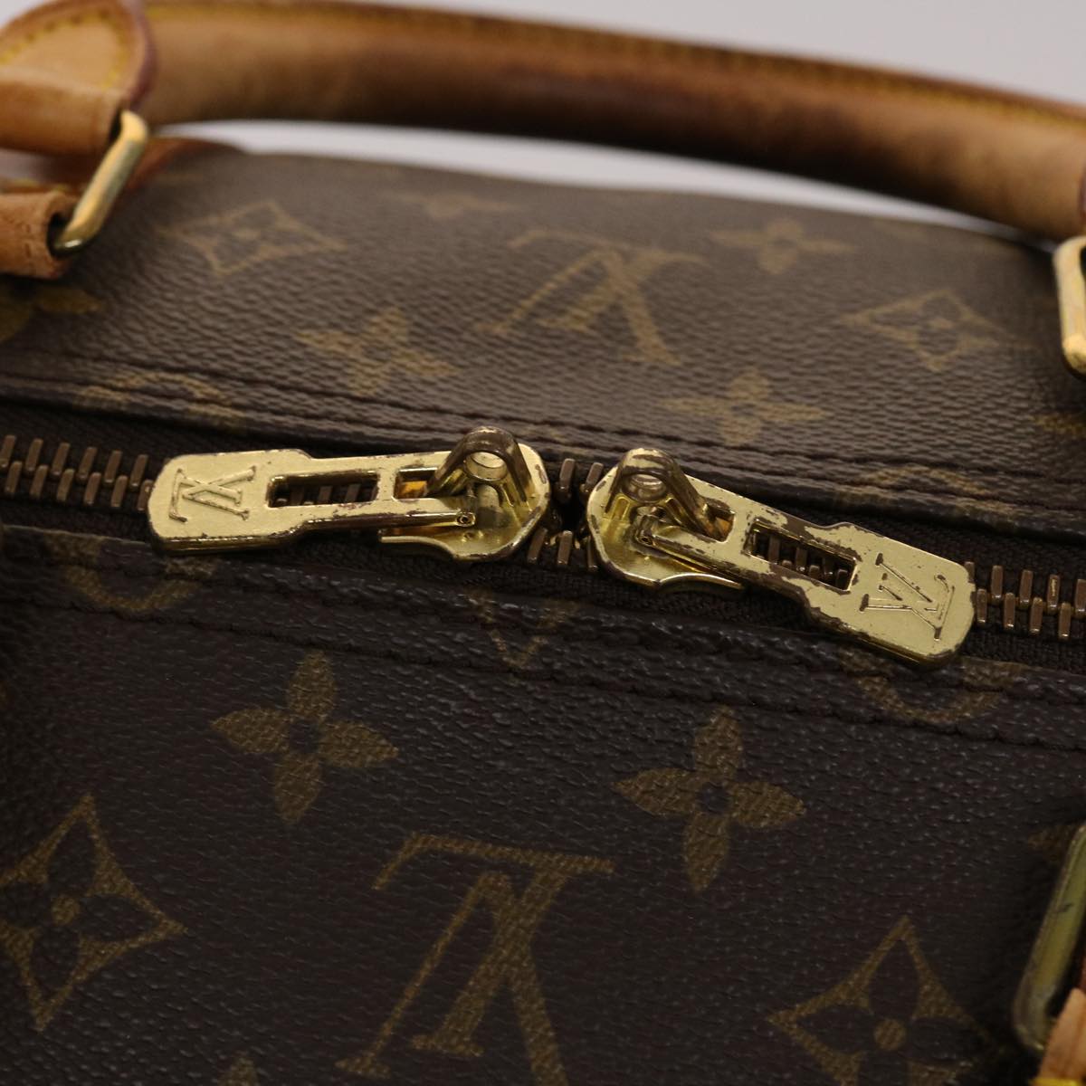 LOUIS VUITTON Monogram Keepall 55 Boston Bag M41424 LV Auth ki3066