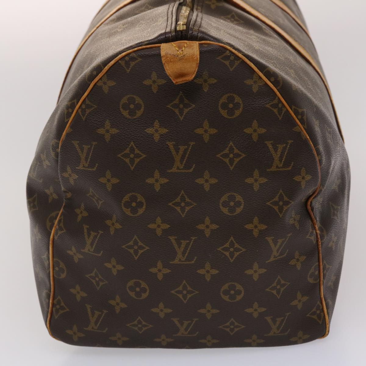 LOUIS VUITTON Monogram Keepall 55 Boston Bag M41424 LV Auth ki3066