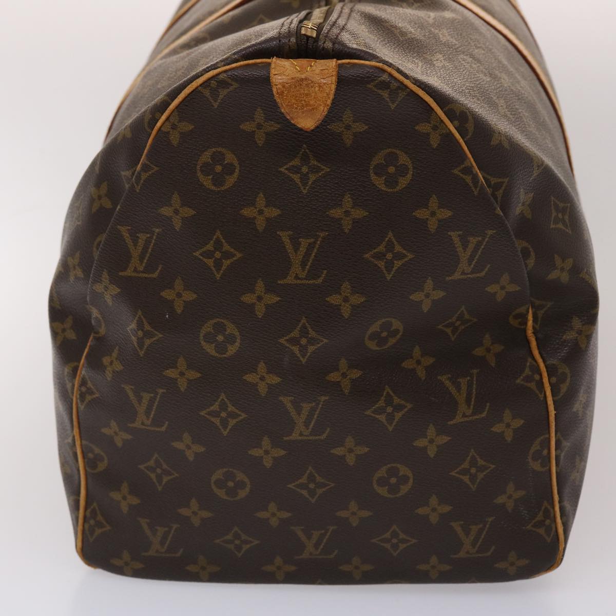 LOUIS VUITTON Monogram Keepall 55 Boston Bag M41424 LV Auth ki3066