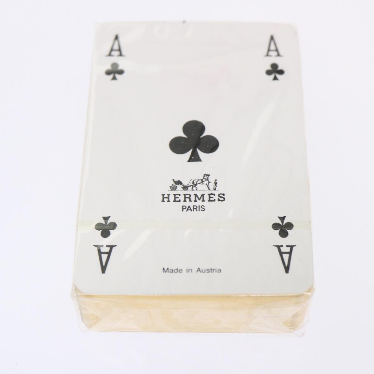 HERMES Playing Cards 2Set Red Green Auth ki3137