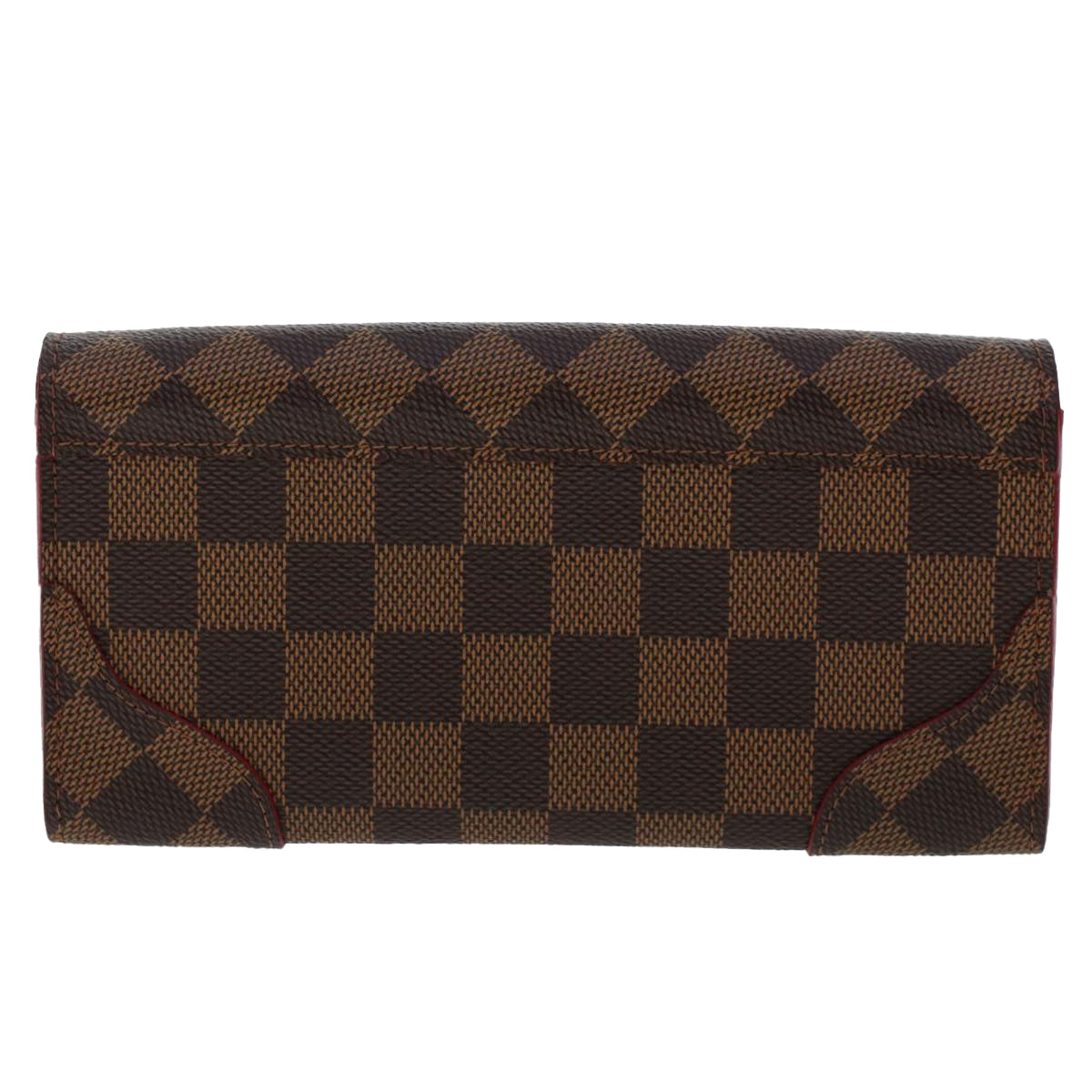 LOUIS VUITTON Damier Ebene Portefeuille Kaisa Long Wallet N61221 LV Auth ki3165