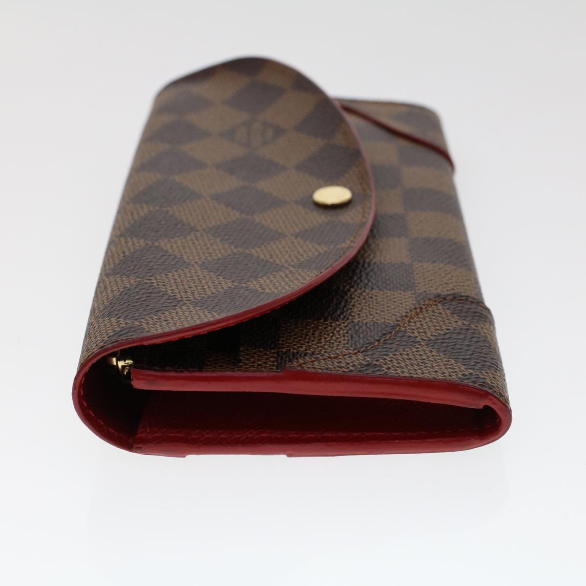 LOUIS VUITTON Damier Ebene Portefeuille Kaisa Long Wallet N61221 LV Auth ki3165