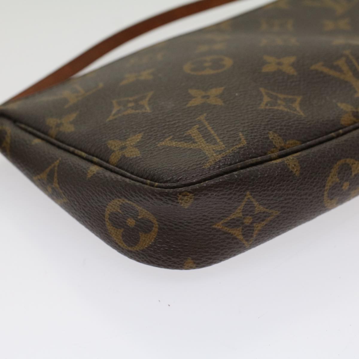 LOUIS VUITTON Monogram Pochette Accessoires Pouch M51980 LV Auth ki3344