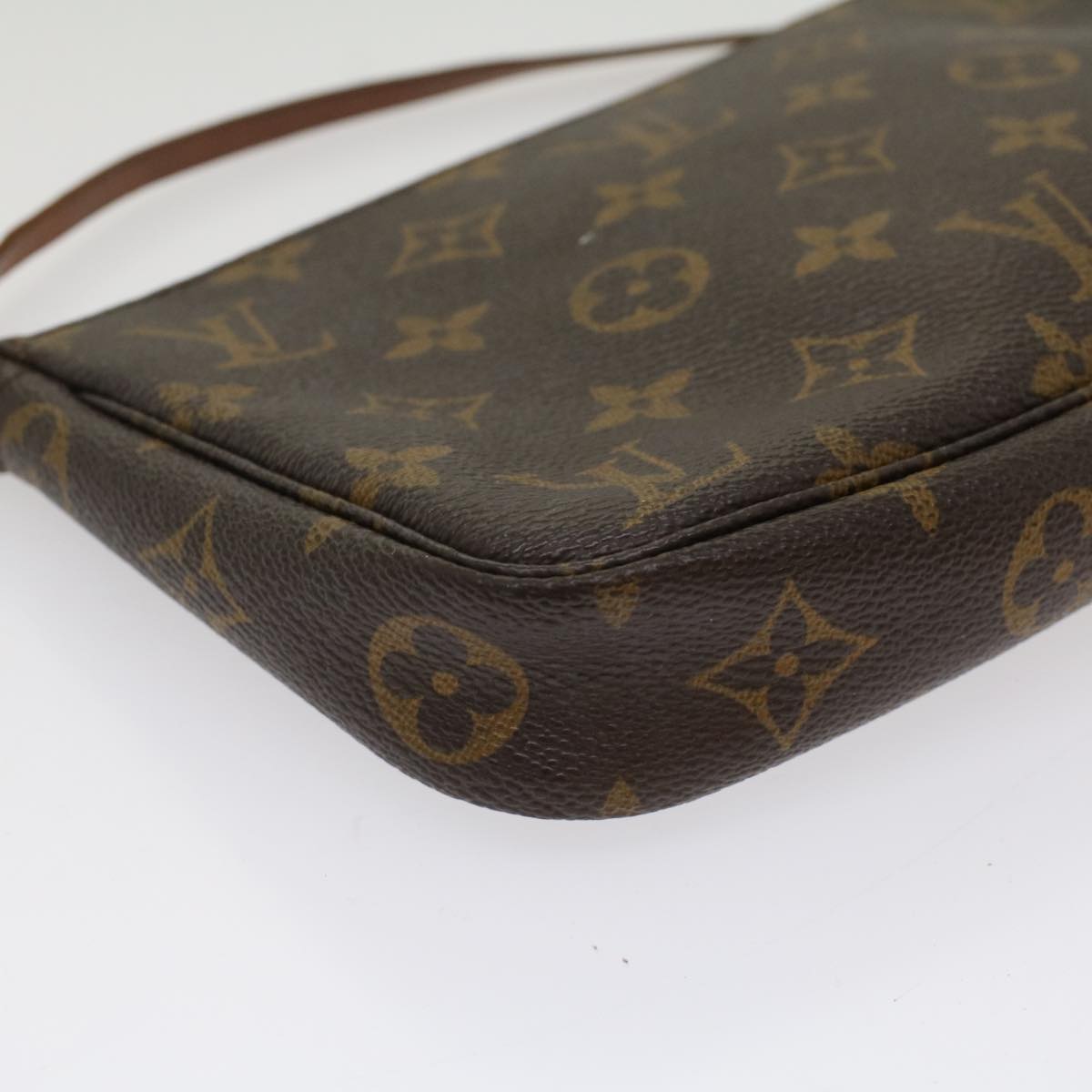 LOUIS VUITTON Monogram Pochette Accessoires Pouch M51980 LV Auth ki3344