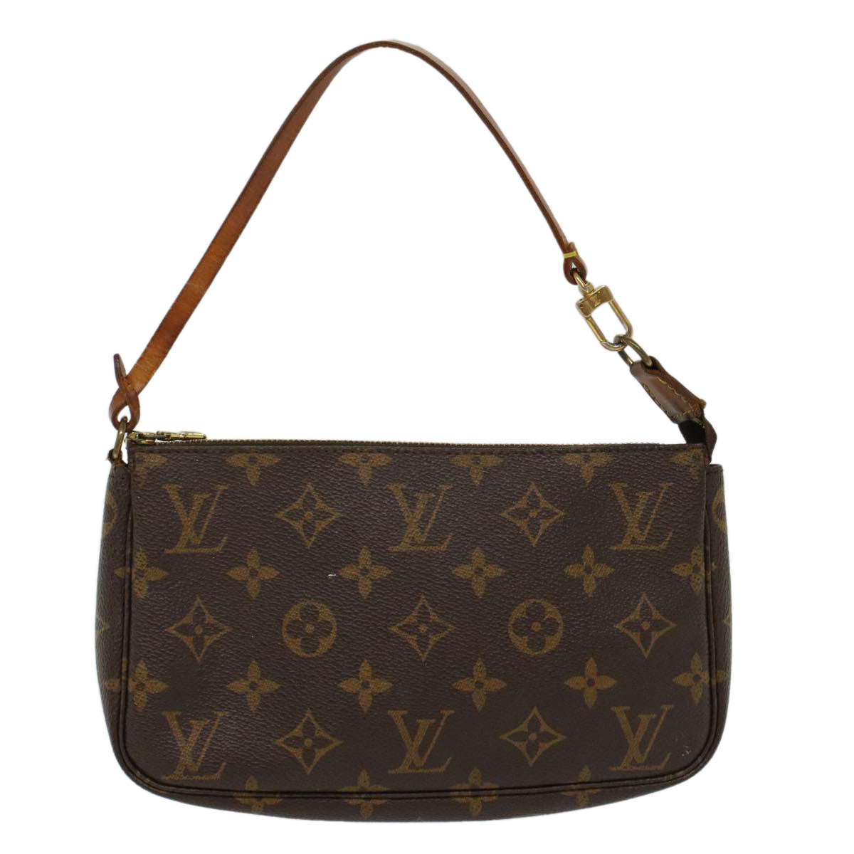 LOUIS VUITTON Monogram Pochette Accessoires Pouch M51980 LV Auth ki3344