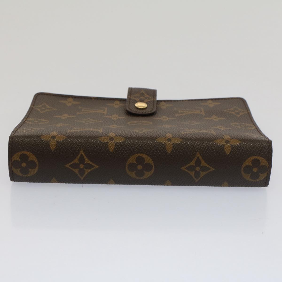 LOUIS VUITTON Monogram Agenda MM Day Planner Cover R20105 LV Auth ki3357