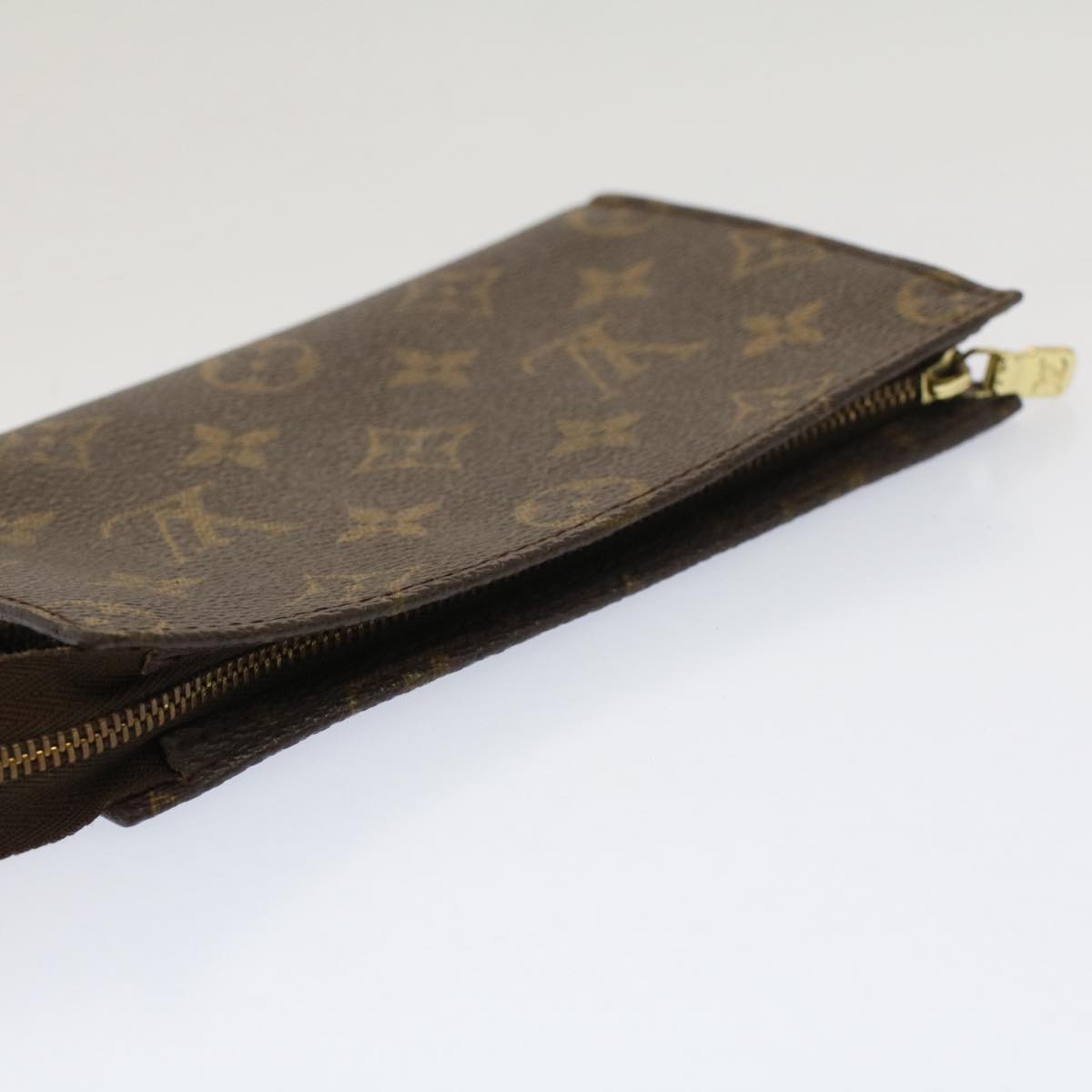 LOUIS VUITTON Monogram Bucket PM Accessory Pouch LV Auth ki3400