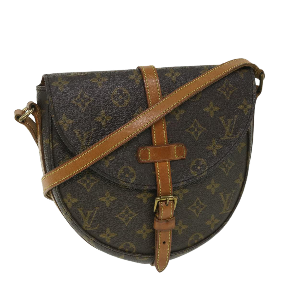 LOUIS VUITTON Monogram Chantilly MM Shoulder Bag M51233 LV Auth ki3404