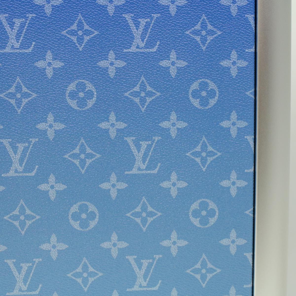 LOUIS VUITTON Monogram Clouds Horizon 55 Suitcase Blue M20411 LV Auth ki3461A