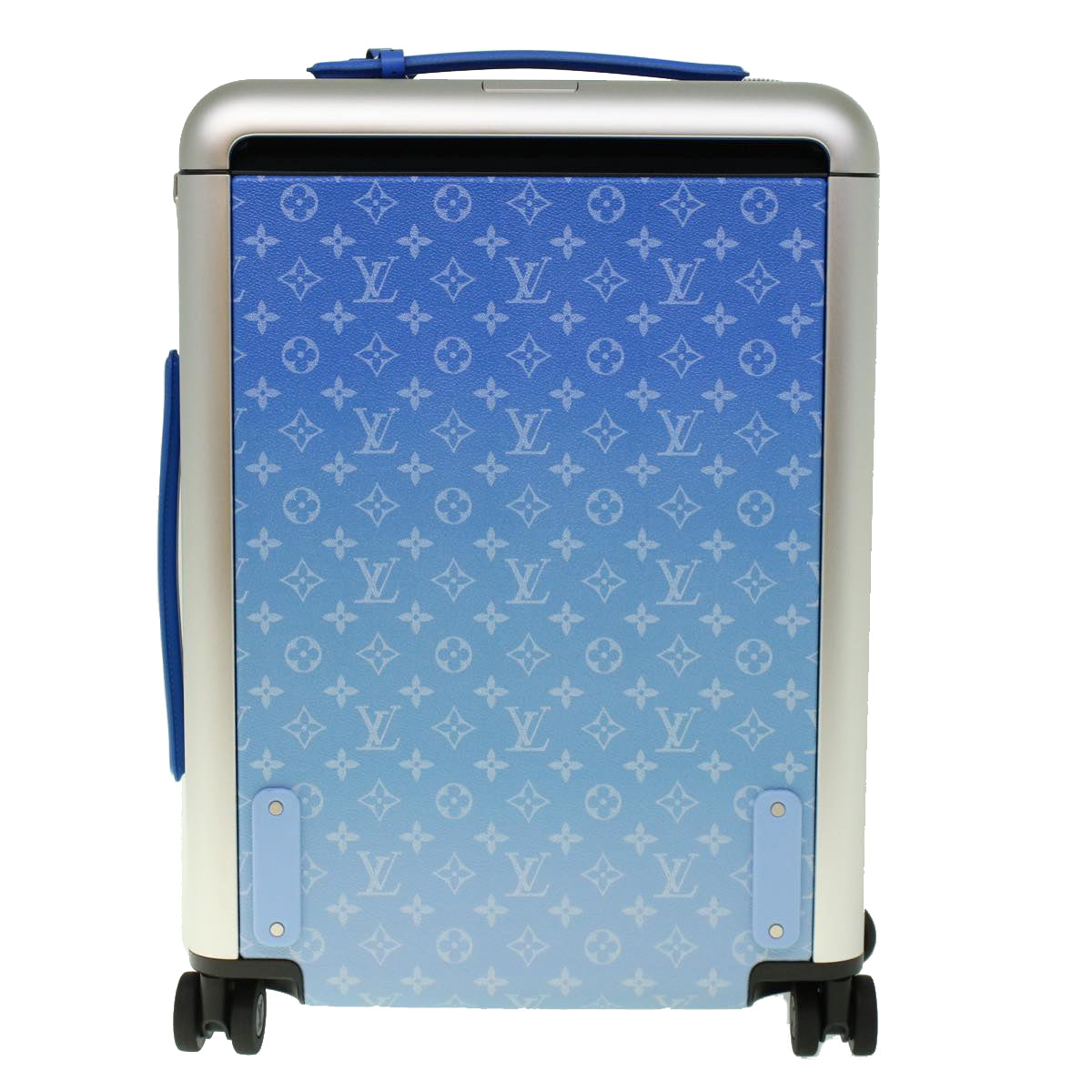 LOUIS VUITTON Monogram Clouds Horizon 55 Suitcase Blue M20411 LV Auth ki3461SM