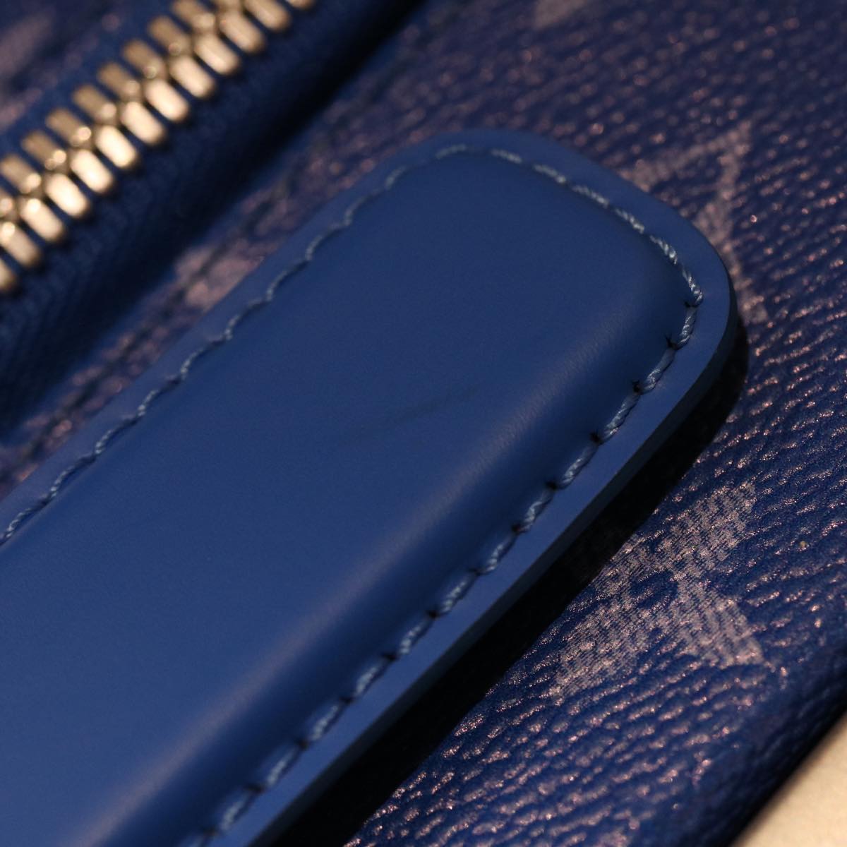 LOUIS VUITTON Monogram Clouds Horizon 55 Suitcase Blue M20411 LV Auth ki3461SM