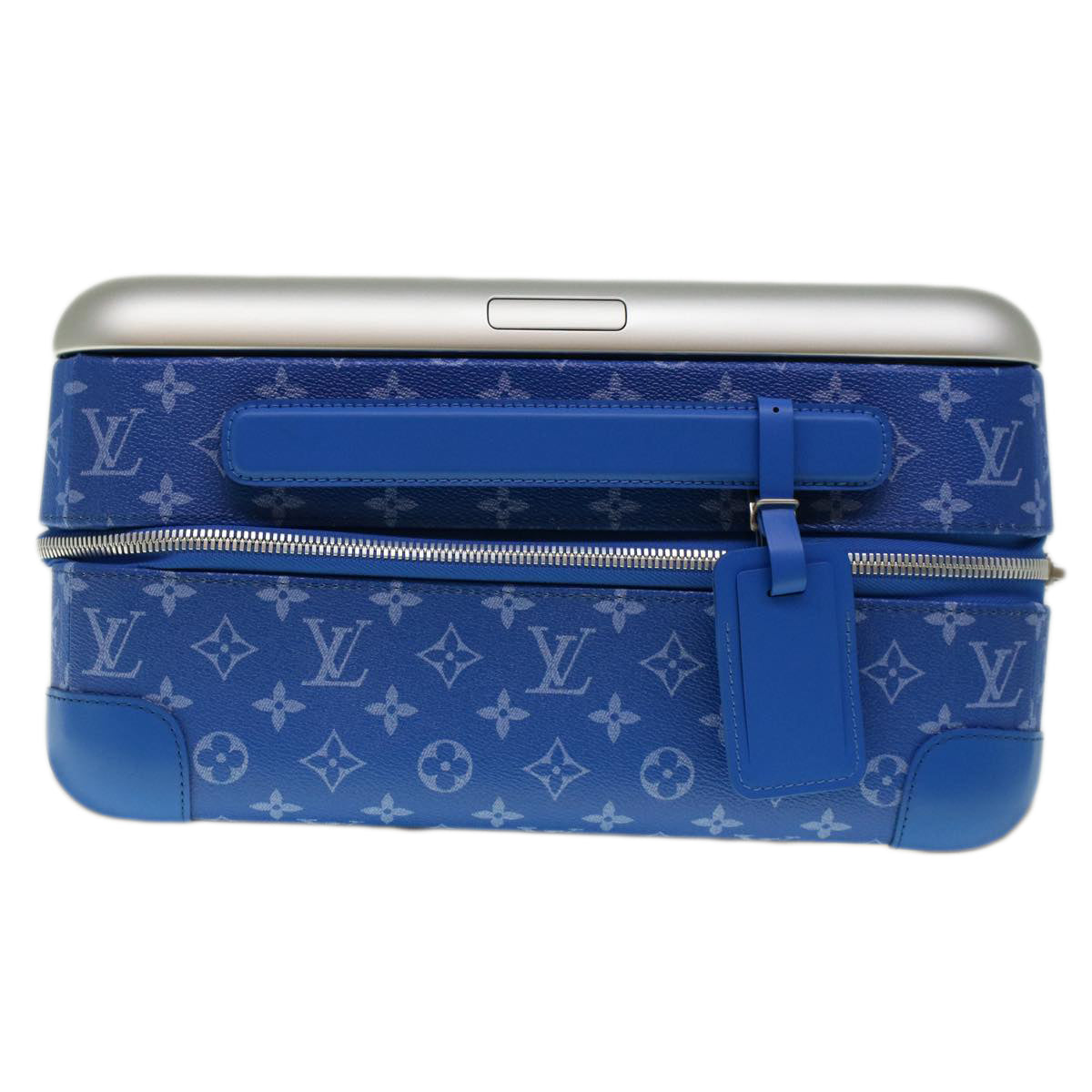 LOUIS VUITTON Monogram Clouds Horizon 55 Suitcase Blue M20411 LV Auth ki3461SM