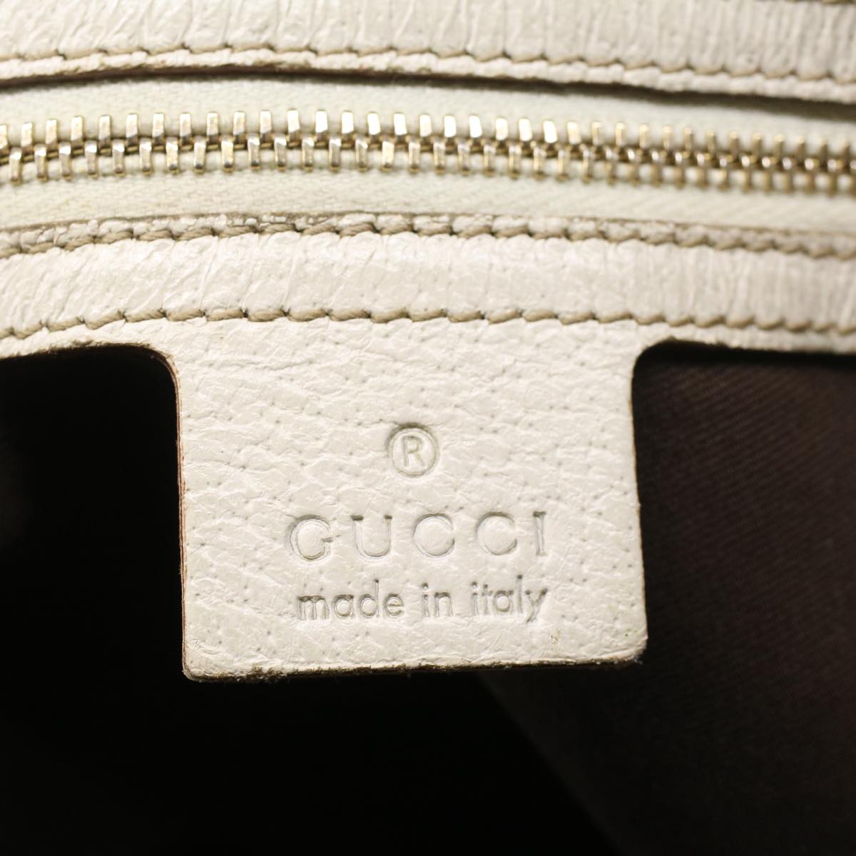 GUCCI GG Canvas Tote Bag Beige 153009 Auth ki3544