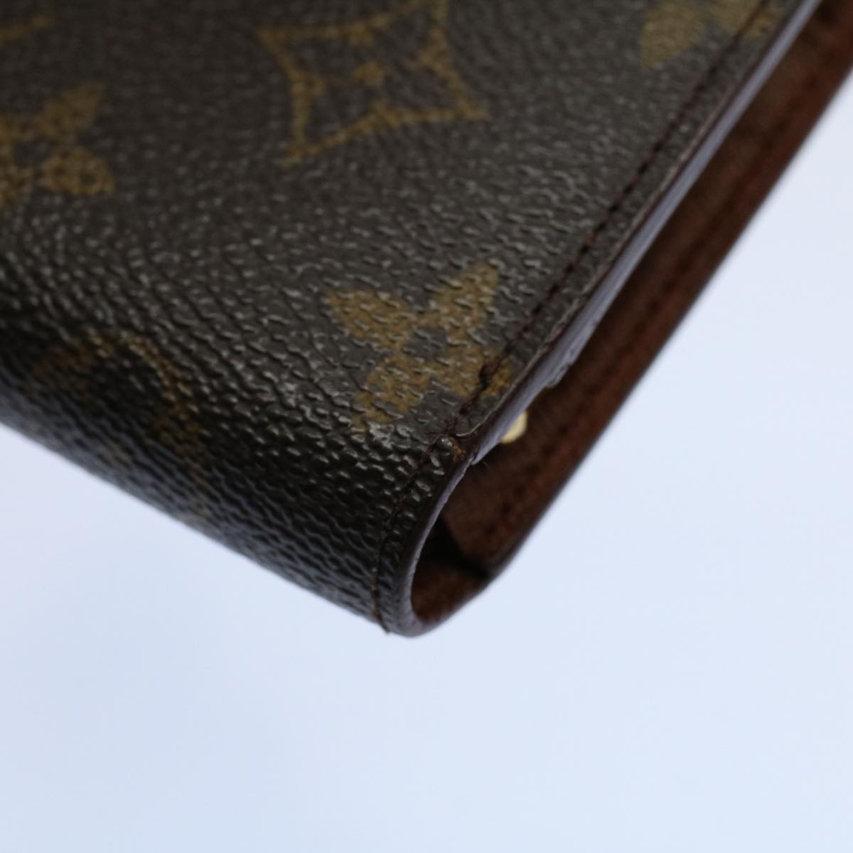 LOUIS VUITTON Monogram Porte Monnaie Billets Viennois Wallet M61663 Auth ki3609