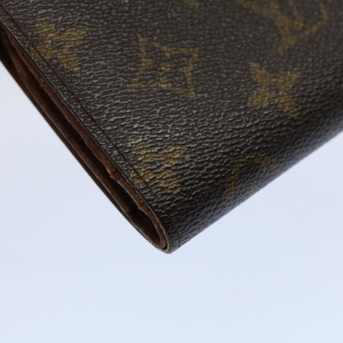 LOUIS VUITTON Monogram Porte Monnaie Billets Viennois Wallet M61663 Auth ki3609