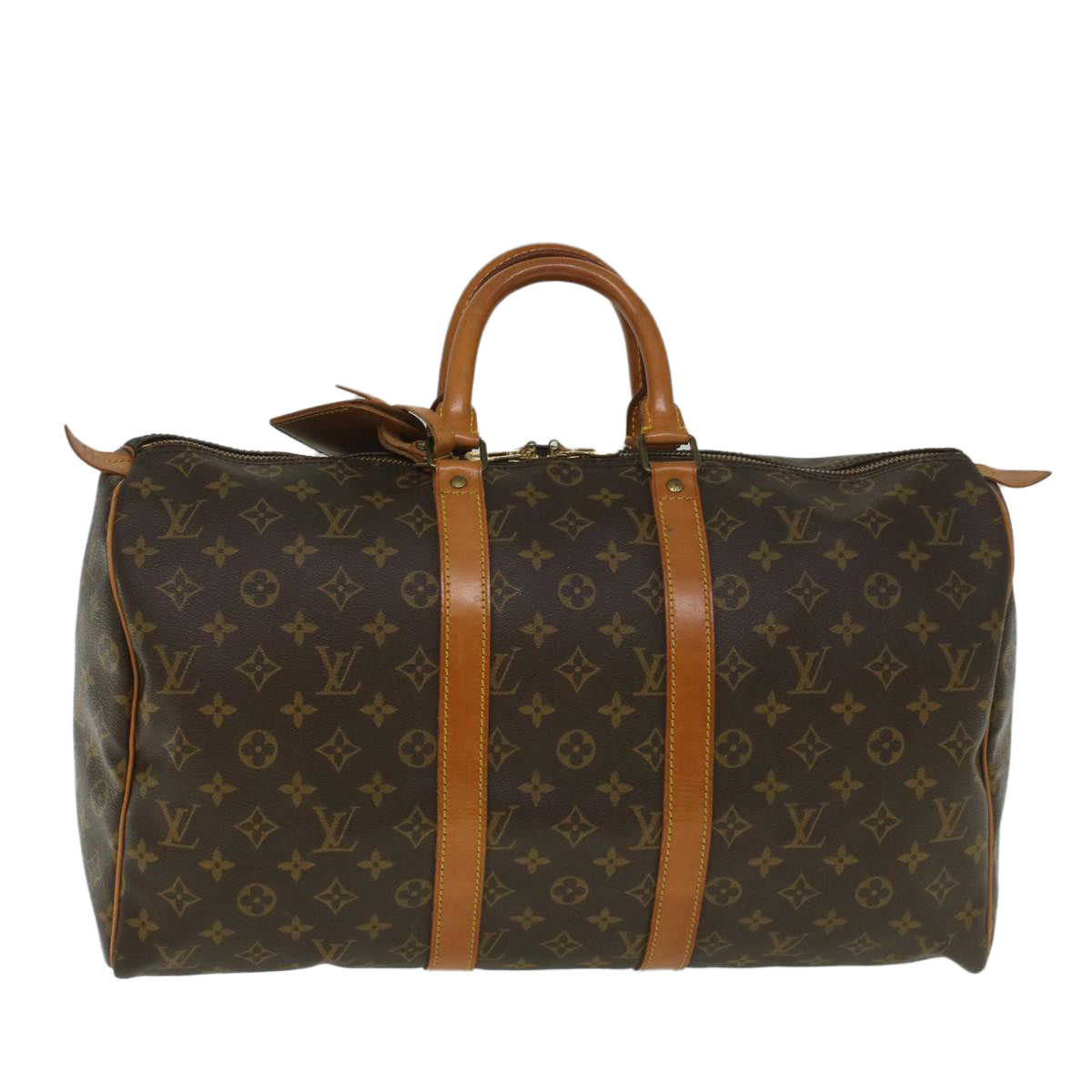 LOUIS VUITTON Monogram Keepall 45 Boston Bag Vintage M41428 LV Auth ki3633