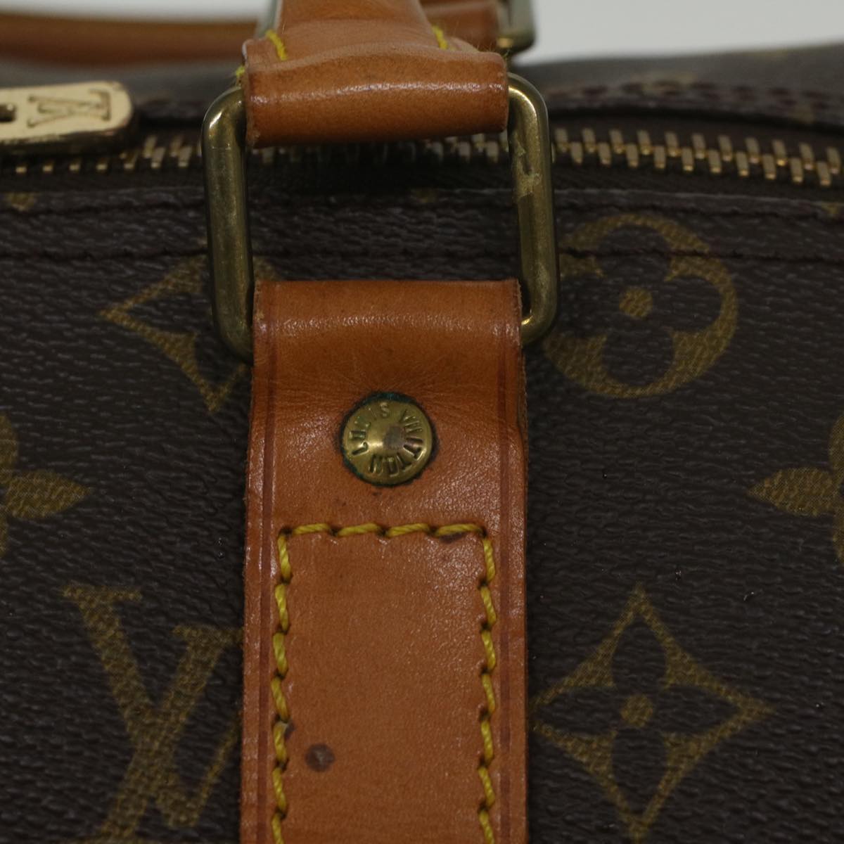 LOUIS VUITTON Monogram Keepall 45 Boston Bag Vintage M41428 LV Auth ki3633