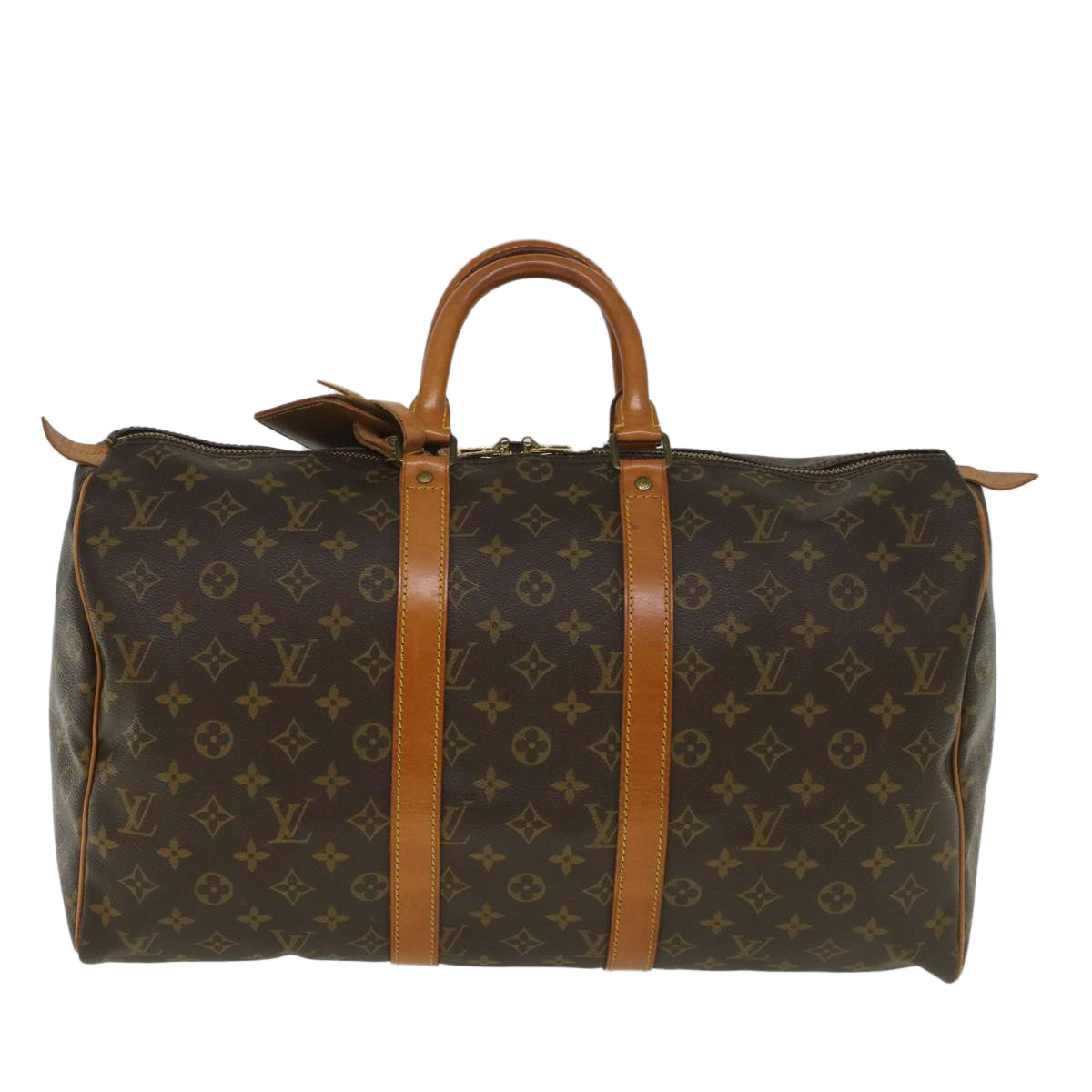 LOUIS VUITTON Monogram Keepall 45 Boston Bag Vintage M41428 LV Auth ki3633