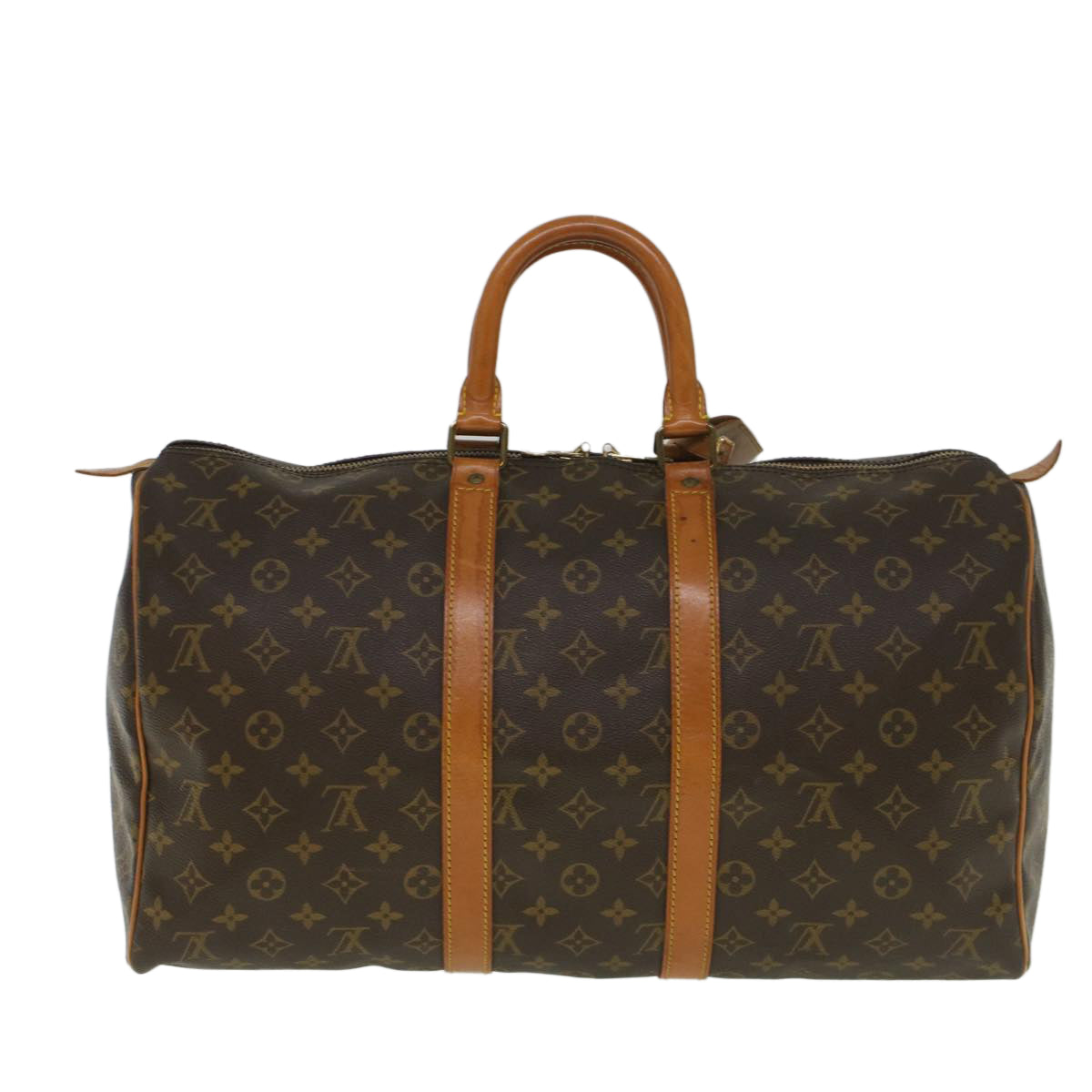 LOUIS VUITTON Monogram Keepall 45 Boston Bag Vintage M41428 LV Auth ki3633