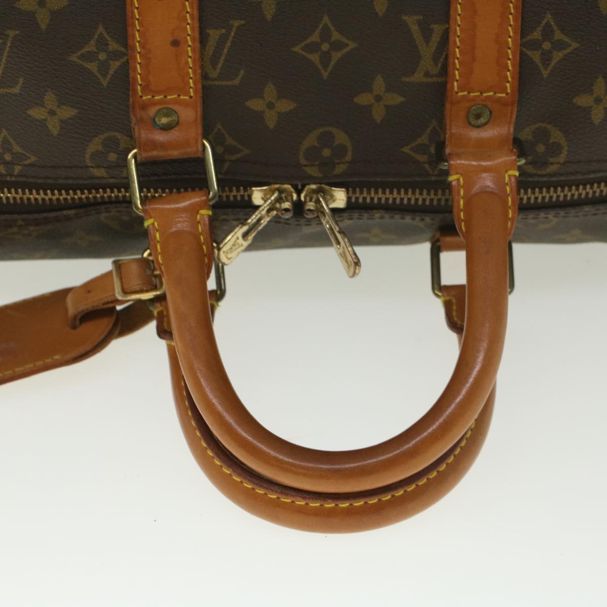 LOUIS VUITTON Monogram Keepall 45 Boston Bag Vintage M41428 LV Auth ki3633