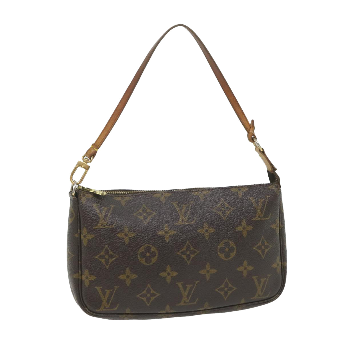 LOUIS VUITTON Monogram Pochette Accessoires Pouch M51980 LV Auth ki3680