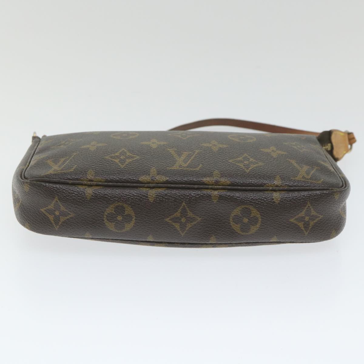 LOUIS VUITTON Monogram Pochette Accessoires Pouch M51980 LV Auth ki3680