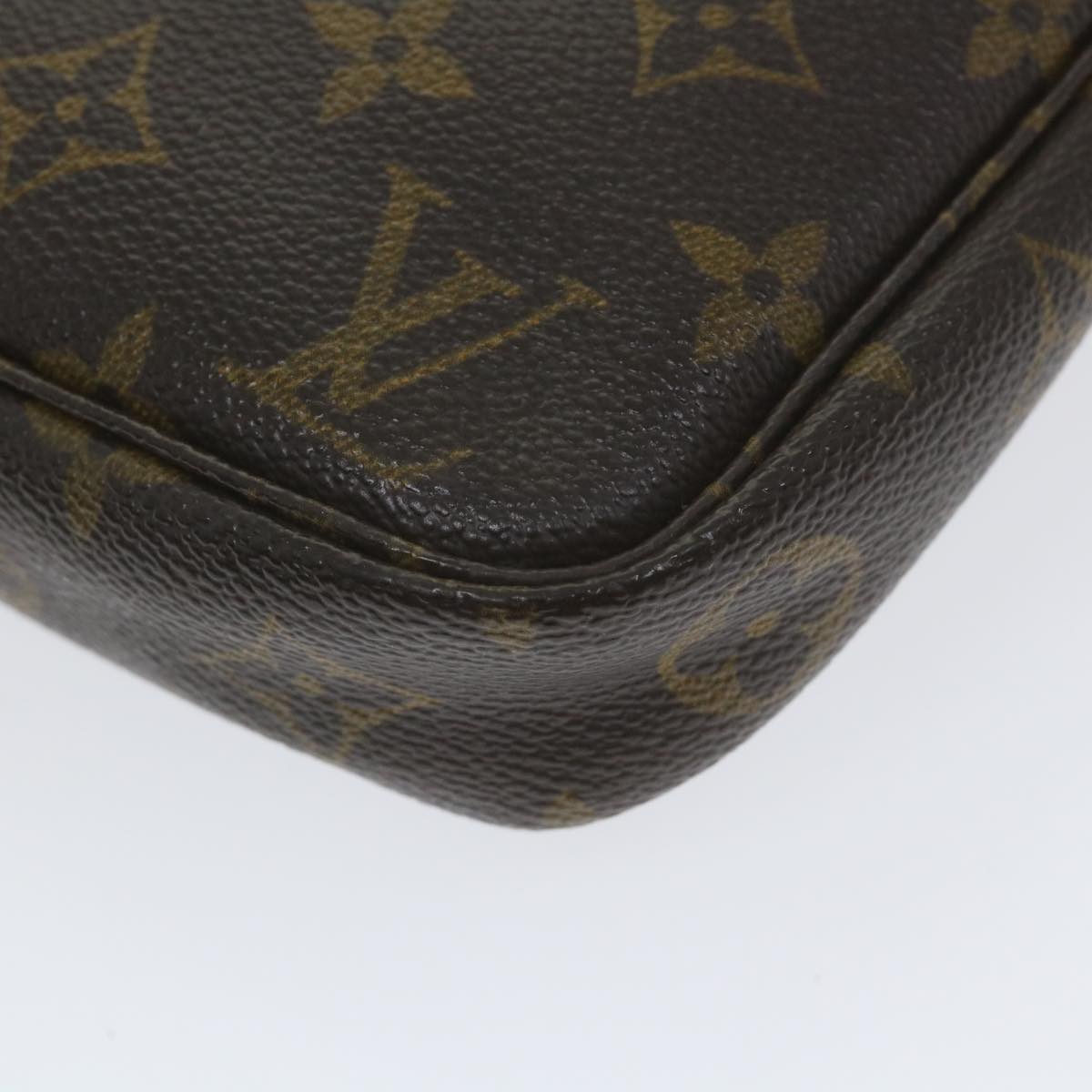 LOUIS VUITTON Monogram Pochette Accessoires Pouch M51980 LV Auth ki3680