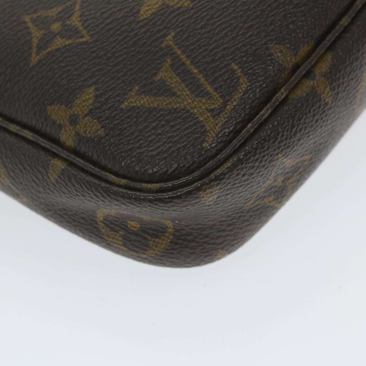 LOUIS VUITTON Monogram Pochette Accessoires Pouch M51980 LV Auth ki3680