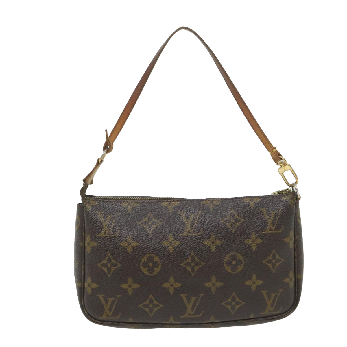 LOUIS VUITTON Monogram Pochette Accessoires Pouch M51980 LV Auth ki3680