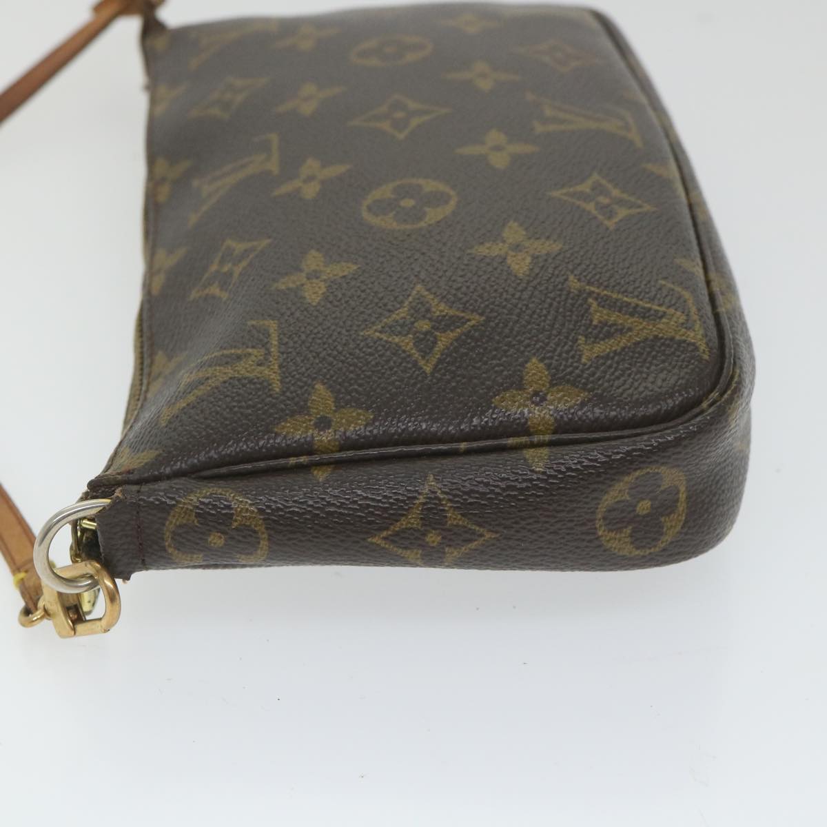 LOUIS VUITTON Monogram Pochette Accessoires Pouch M51980 LV Auth ki3680