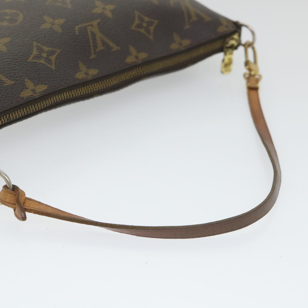 LOUIS VUITTON Monogram Pochette Accessoires Pouch M51980 LV Auth ki3680