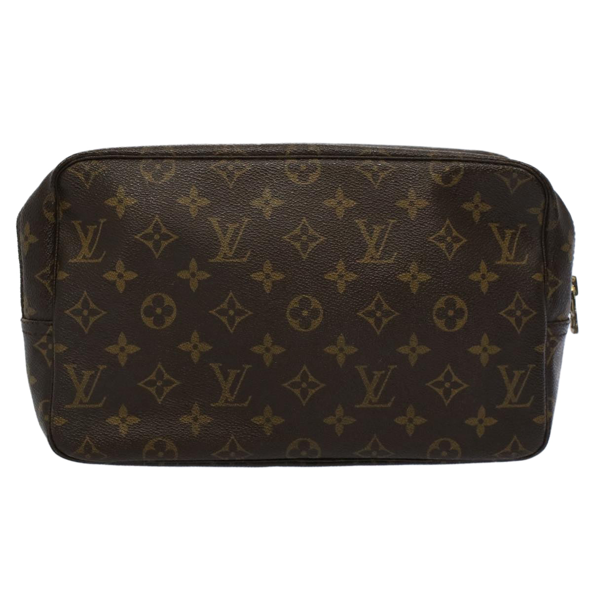 LOUIS VUITTON Monogram Trousse Toilette 28 Clutch Bag M47522 LV Auth ki3684