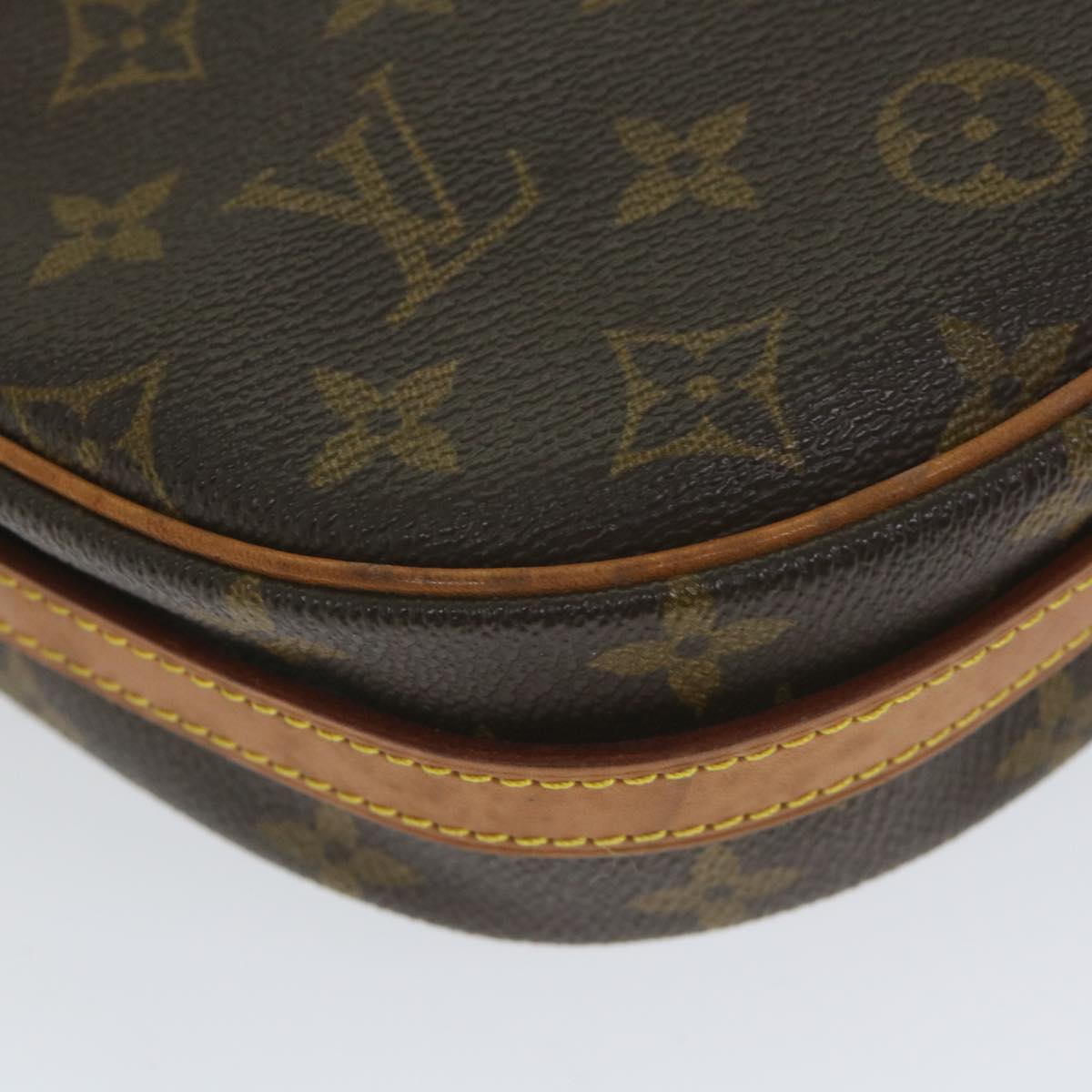 LOUIS VUITTON Monogram Jeune Fille MM Shoulder Bag M51226 LV Auth ki3700