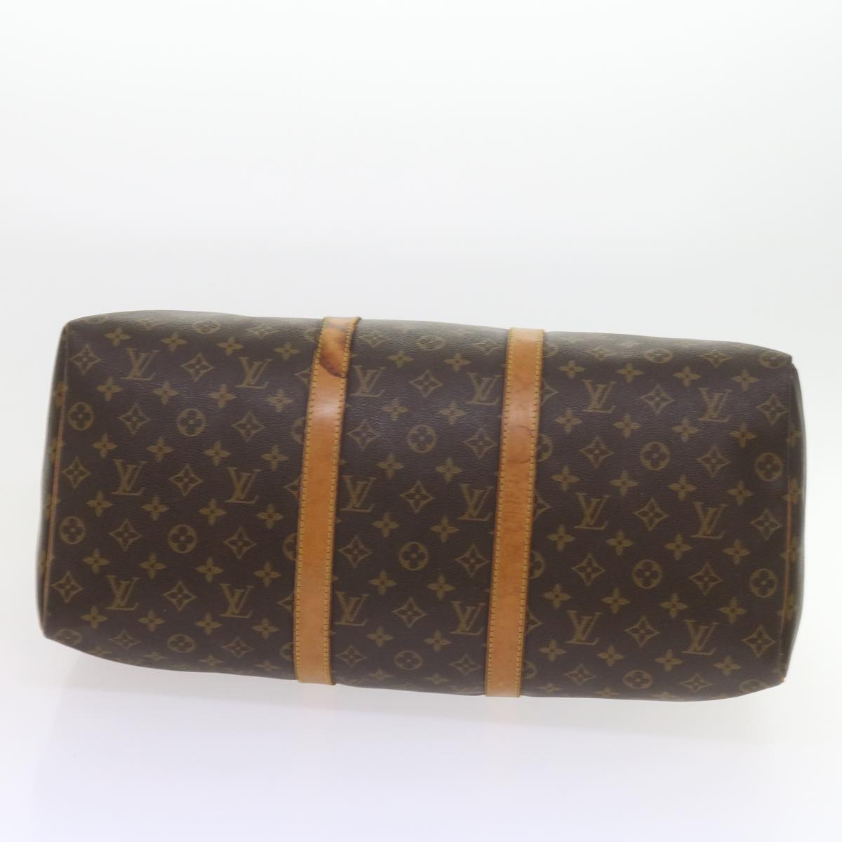 LOUIS VUITTON Monogram Keepall 50 Boston Bag M41426 LV Auth ki3713