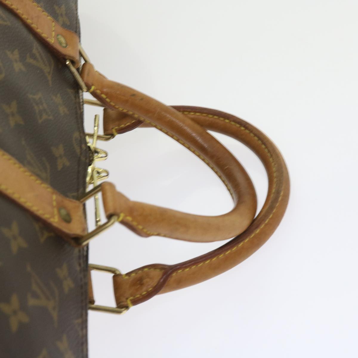 LOUIS VUITTON Monogram Keepall 50 Boston Bag M41426 LV Auth ki3713