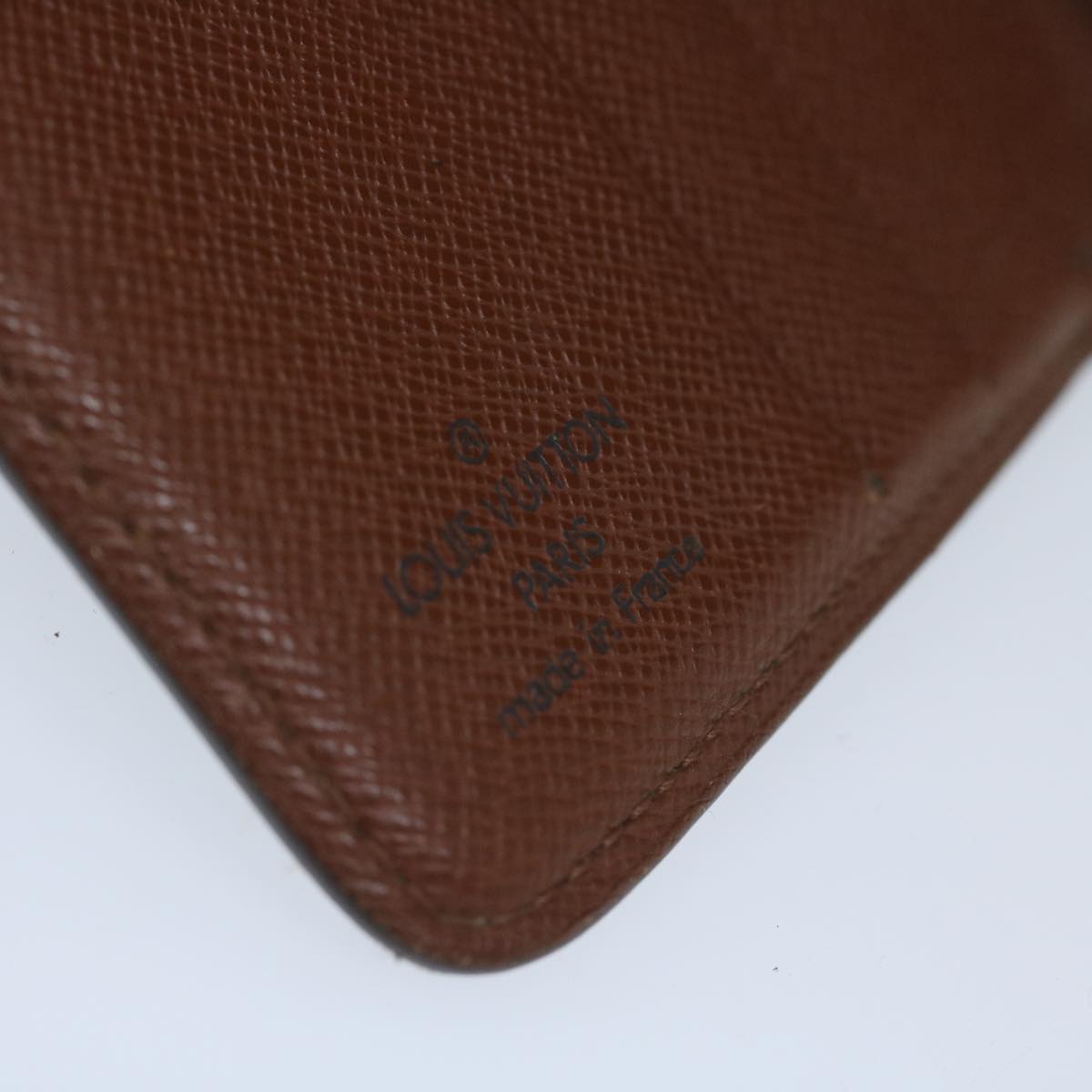 LOUIS VUITTON Monogram Compact Zip Wallet M61667 LV Auth ki3850