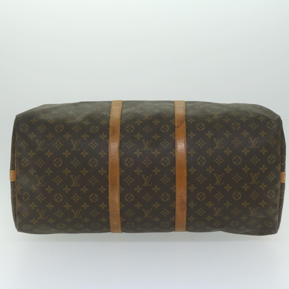 LOUIS VUITTON Monogram Keepall 60 Boston Bag M41422 LV Auth ki3870