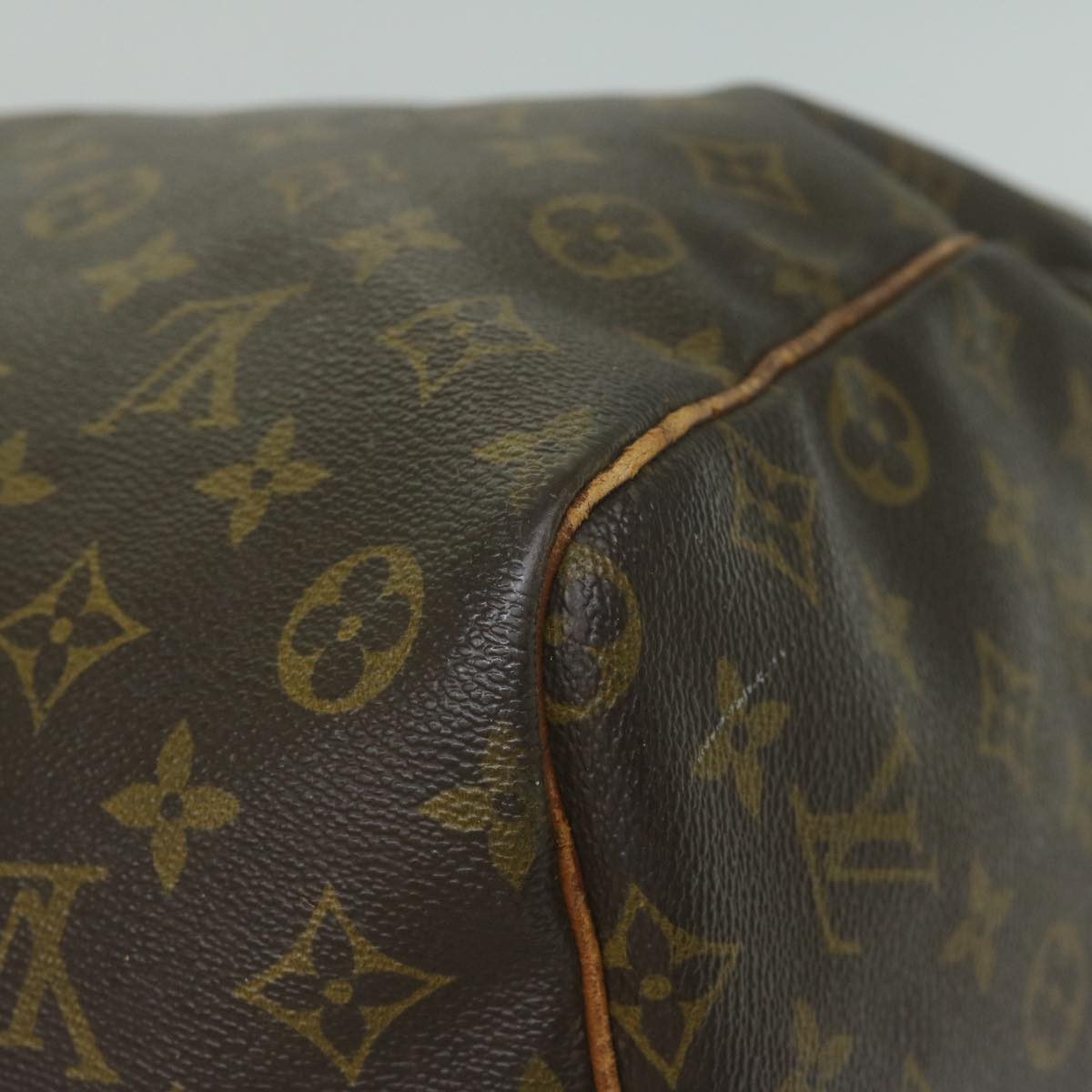 LOUIS VUITTON Monogram Keepall 60 Boston Bag M41422 LV Auth ki3870