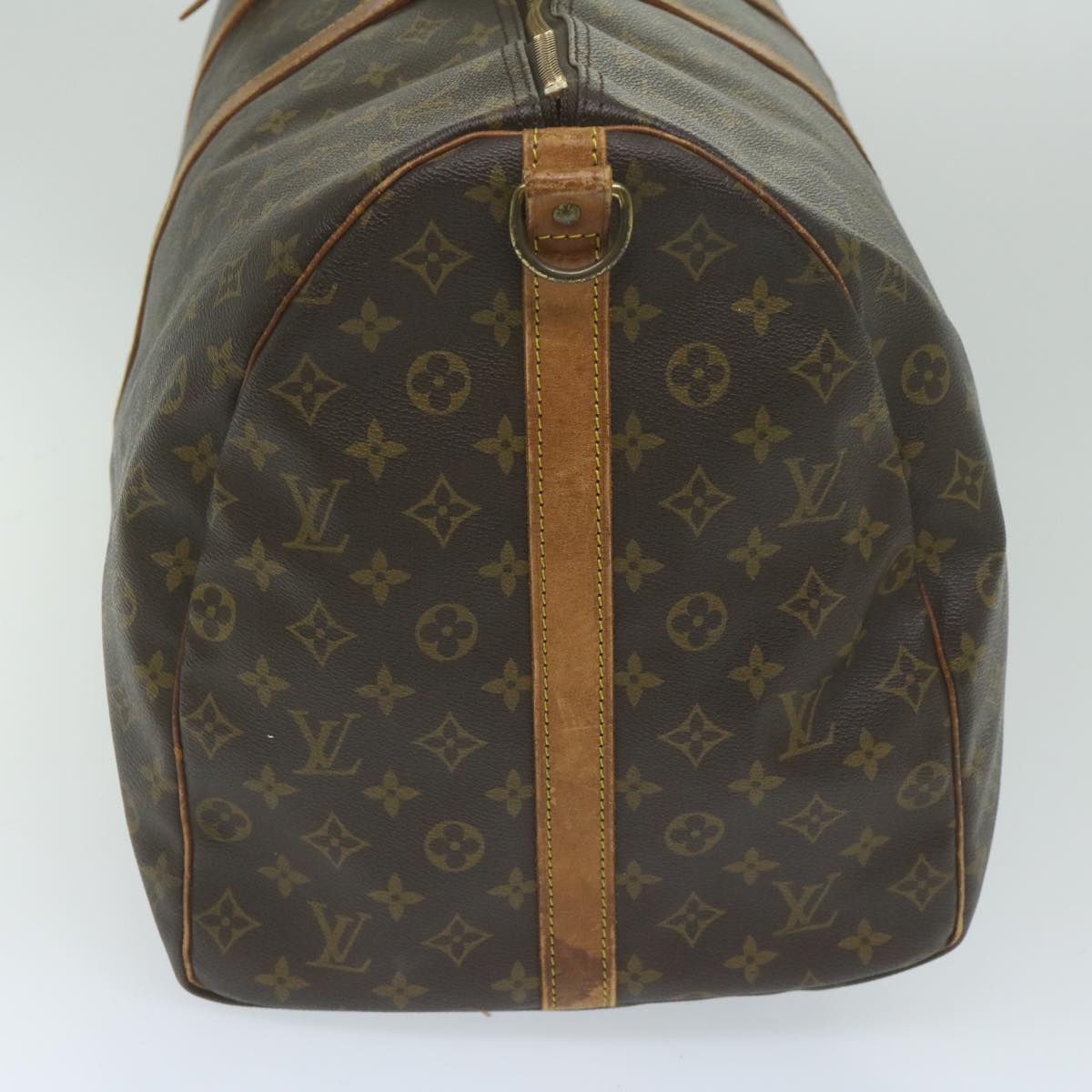 LOUIS VUITTON Monogram Keepall 60 Boston Bag M41422 LV Auth ki3870