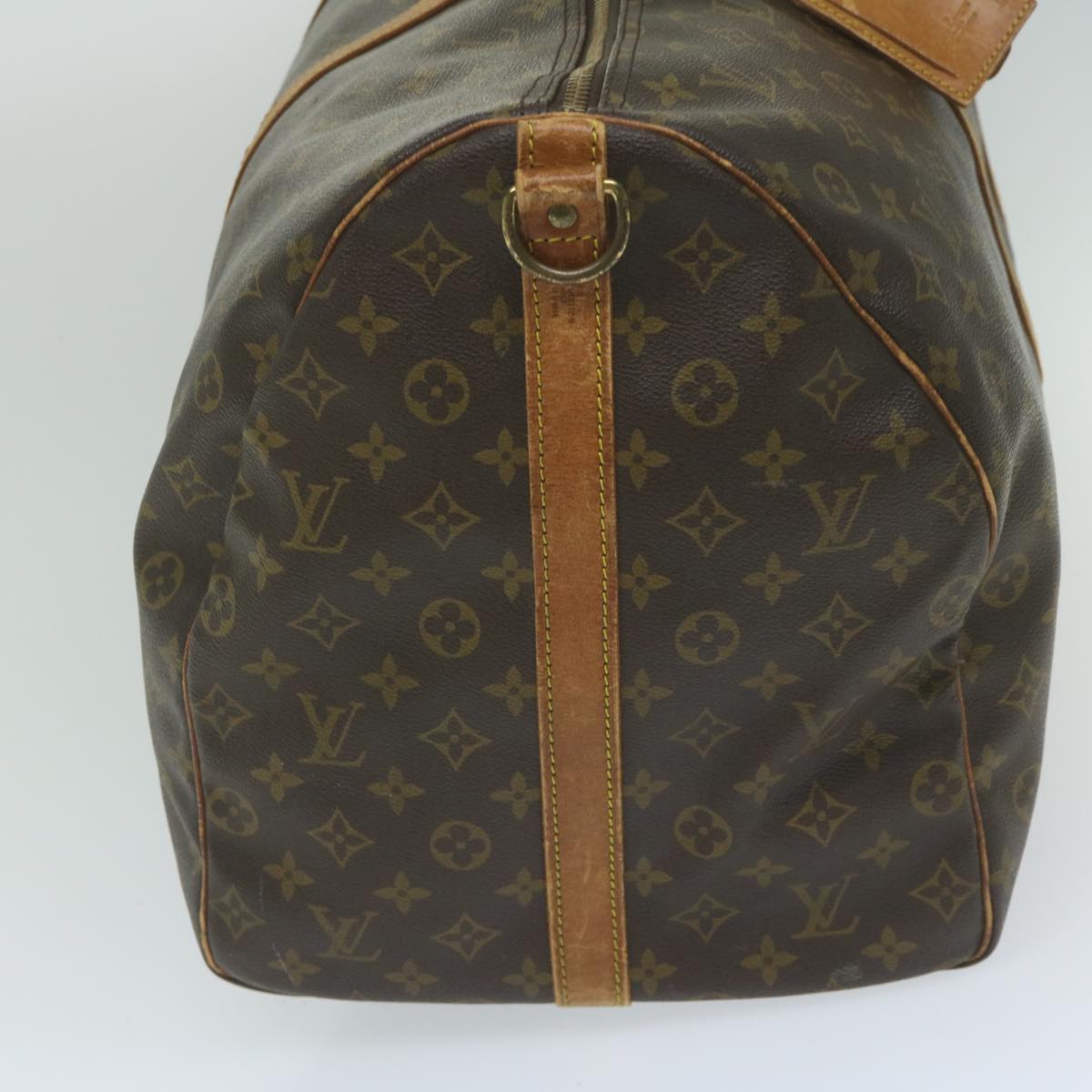 LOUIS VUITTON Monogram Keepall 60 Boston Bag M41422 LV Auth ki3870