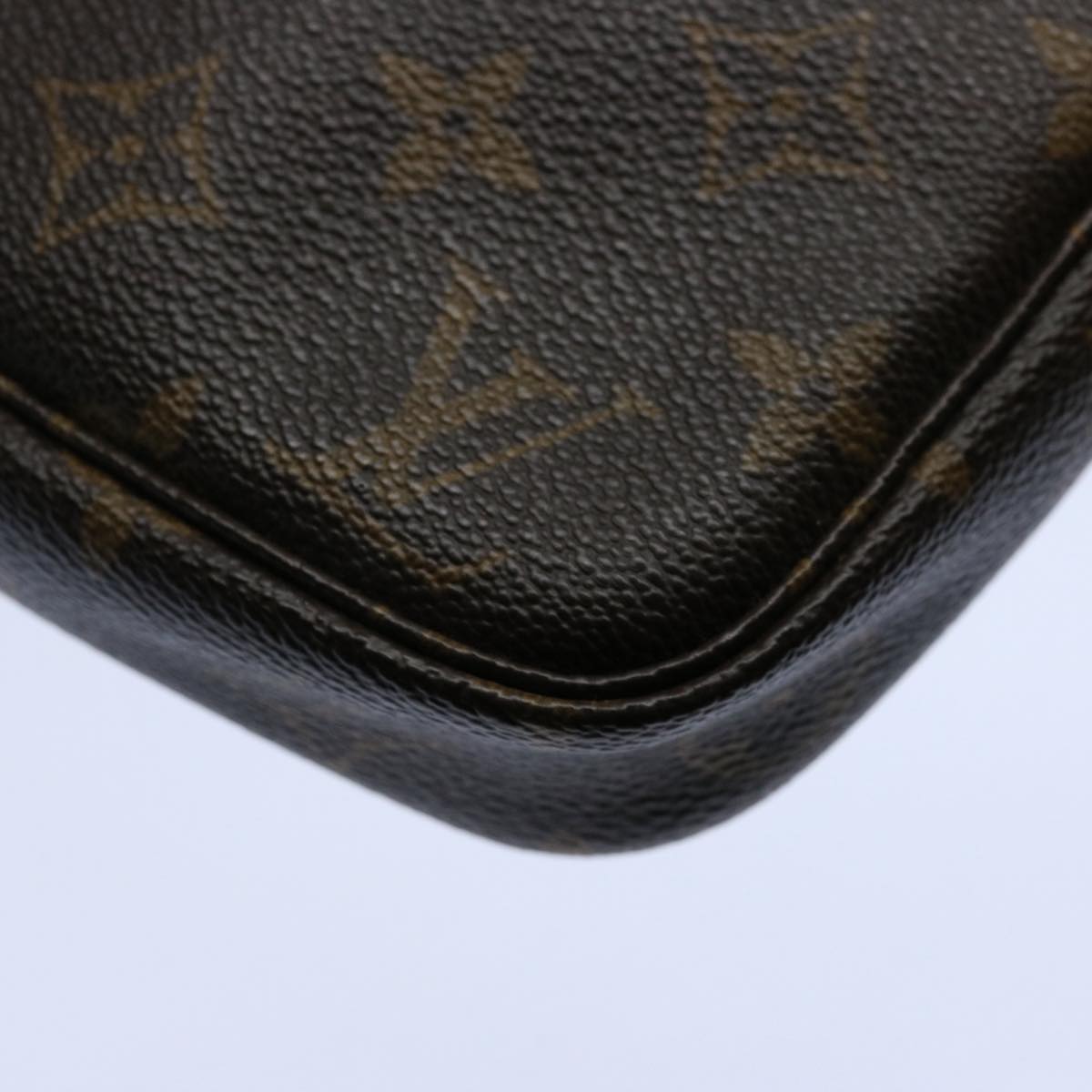 LOUIS VUITTON Monogram Pochette Accessoires Pouch M51980 LV Auth ki3890