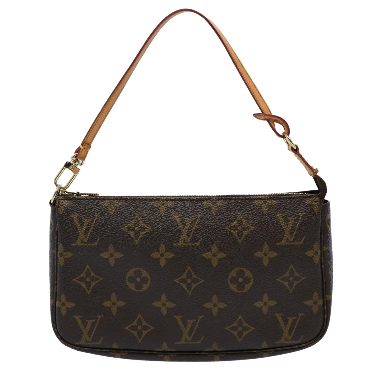 LOUIS VUITTON Monogram Pochette Accessoires Pouch M51980 LV Auth ki3890